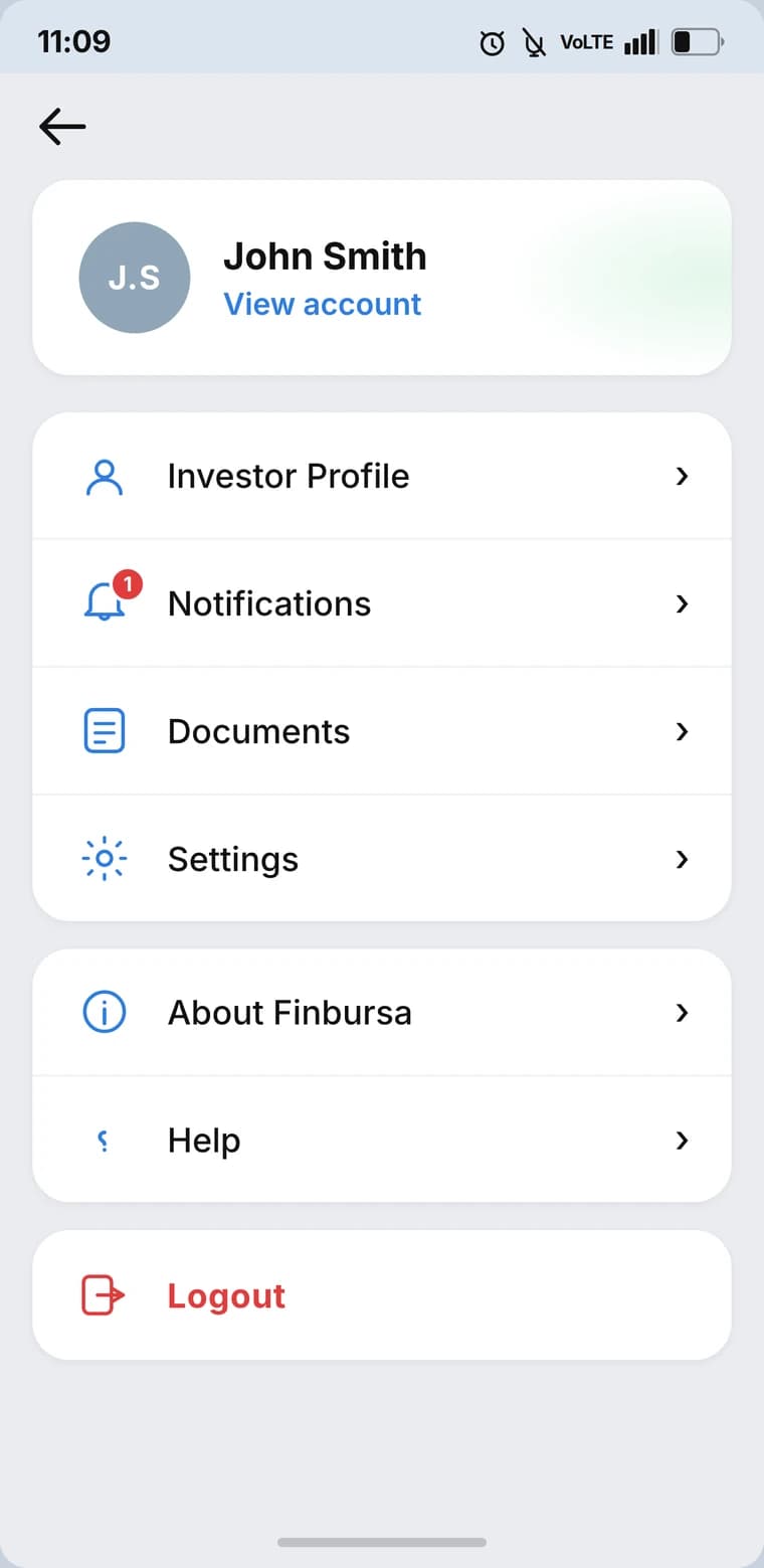 New Listing Alerts in the FinBursa Access app