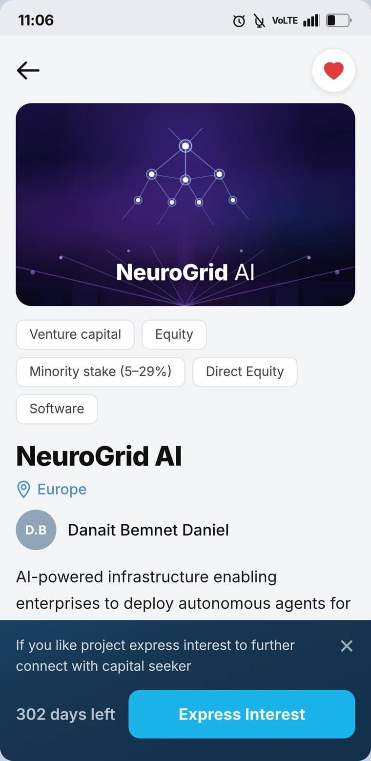 Full Opportunity Detail in the FinBursa Access app